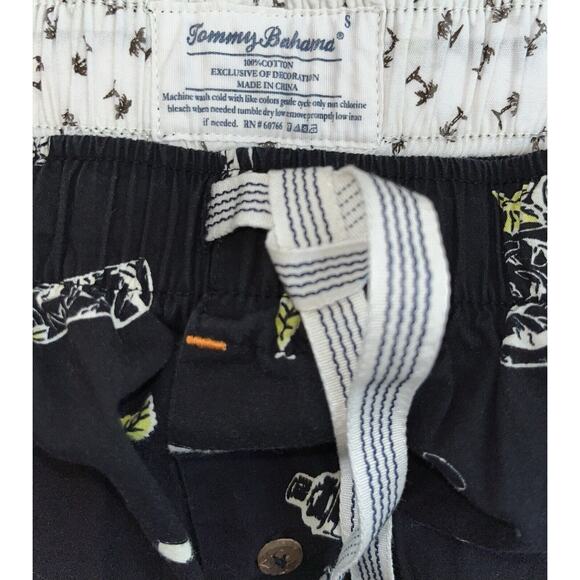 Tommy Bahama Cocktail Print Lounge/PJ Pants Drawstring/elastic Waist Pockets, S - Picture 6 of 9